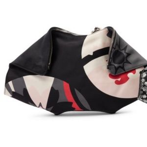 Alexander McQueen SS2015 De Manta Modern Art Clutch